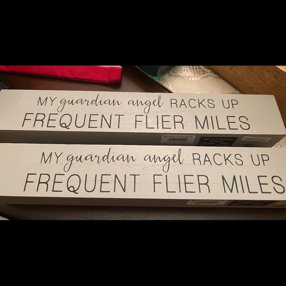 Kirklands decorative block sign- Guardian Angel - Picture 1 of 2